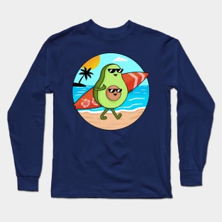 Avocado Beach Long Sleeve T-Shirt